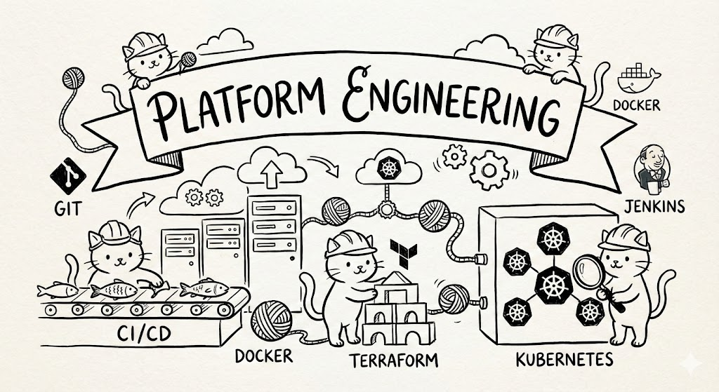 Platform Engineer Illustration